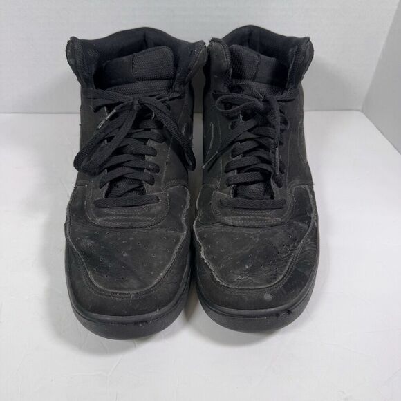 Nike Court‎ Vision Mid Men's Sneaker US Size 12 Black - Picture 2 of 7